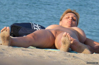 Beach voyeur,  nudist,  nude woman pic