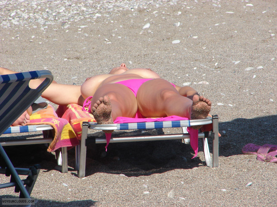 beach voyeur, topless, beach, voyeur, huge tits, beach tits