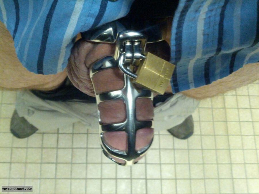 chastity, denied, cage