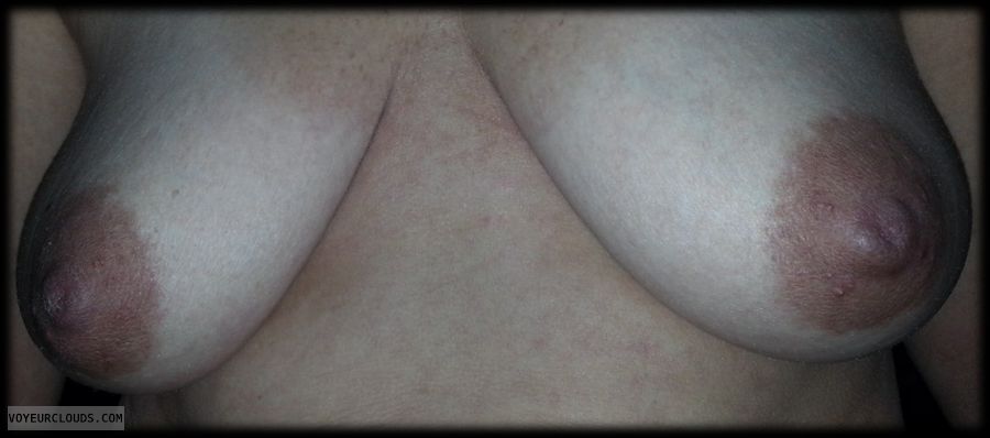 dark nipples, small tits, small boobs, tanlines, soft nipples