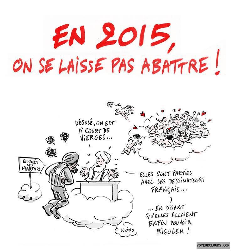Free Speech, Charlie, Cartoon, Heaven, Satiric, France