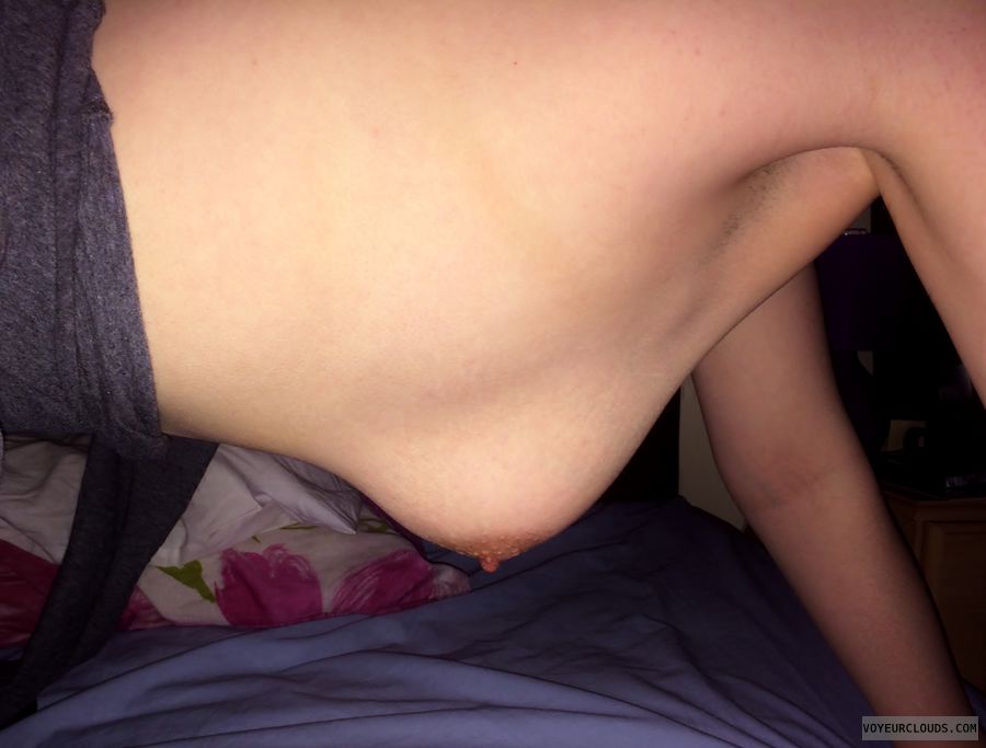 small tits, small boobs, hard nipples, doggy, wfi