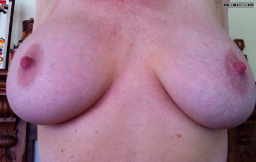 Big tits, erect nipples, big nipples, hard nipples