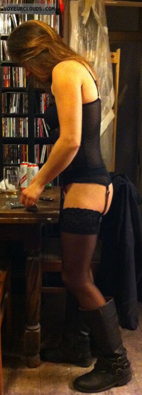 black underwear, sexy lingerie, corset