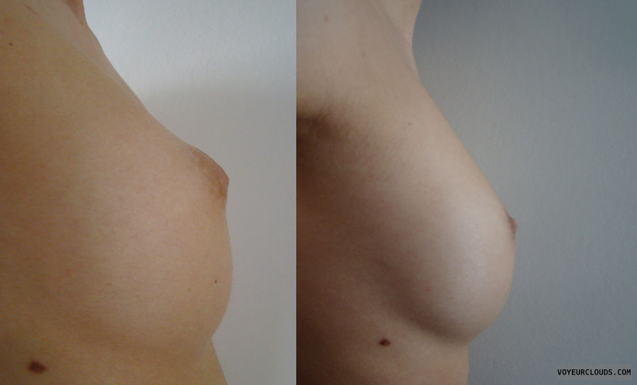 small boobs, soft nipple, hard nipple, tit closeup
