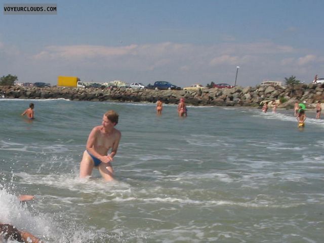 voyeur pic, topless beach