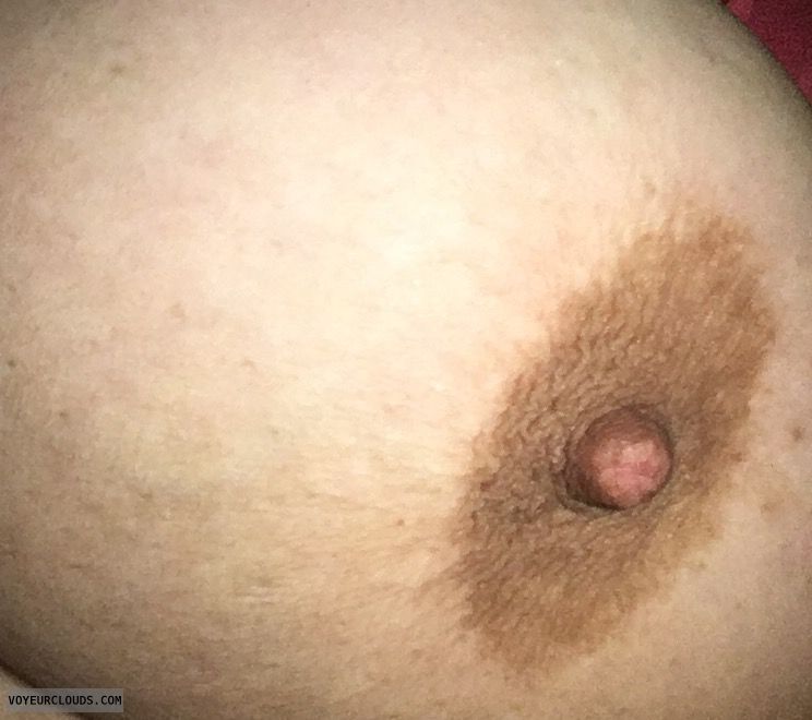 hard nipple, closeup, big boob, tit pic
