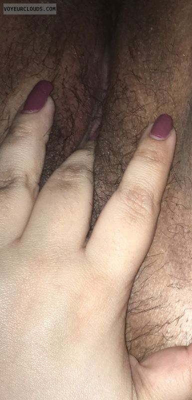 fingering, hairy pussy, wet pussy, masturbating, finger in pussy