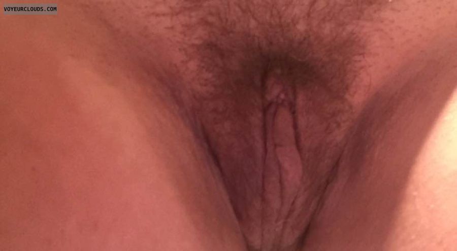 hairy pussy, pussy lips, clit, pussy closeup