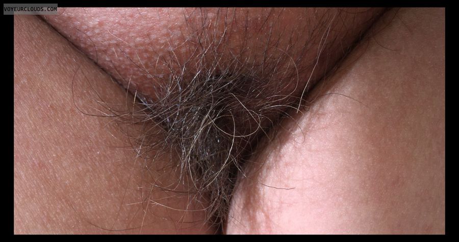 Hairy Pussy, Mature woman, bush, teasing, pussy closeup