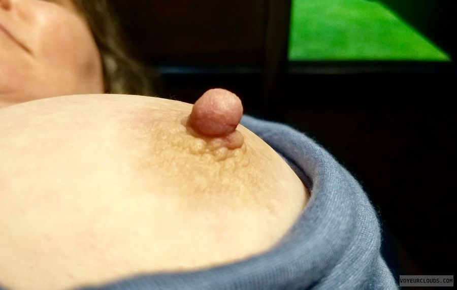 Nipple, hard nipple, tit, exposed, titty tuesday