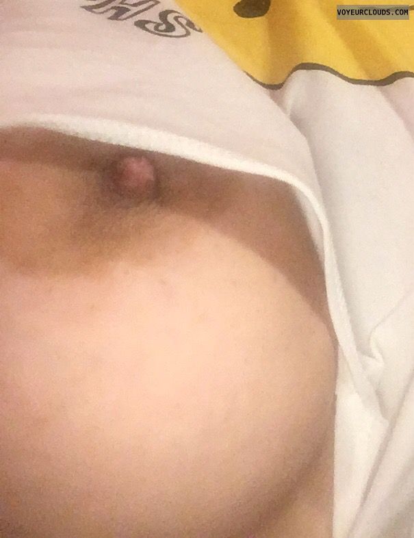 braless, big boob, big tit, hard nipple, sideboob