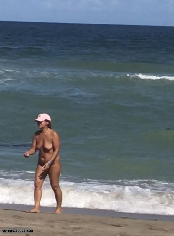 nude beach, mature, naked