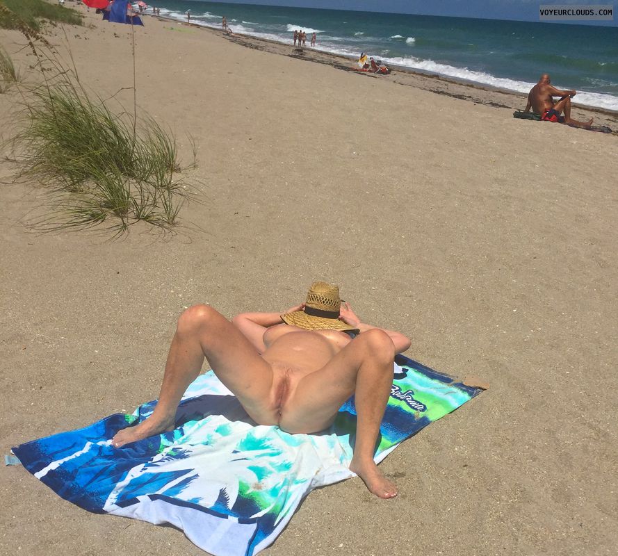beach, nude, naked, public, pussy, ass, tits, breasts