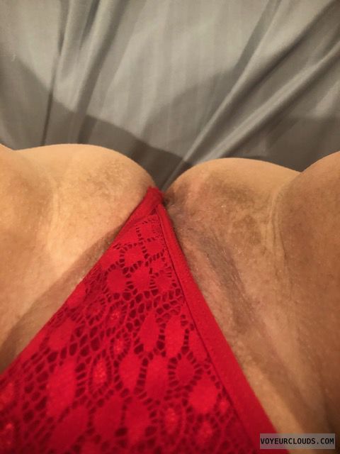 Panties, shaved pussy, pussy, legs spread, wet