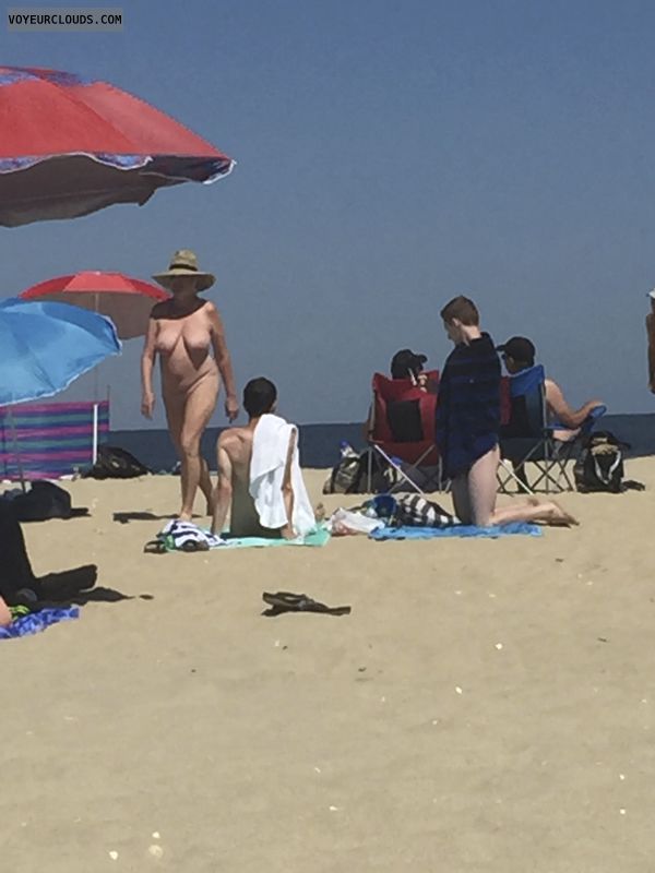 beach, publicc, nude, naked, tits, breasta, legs