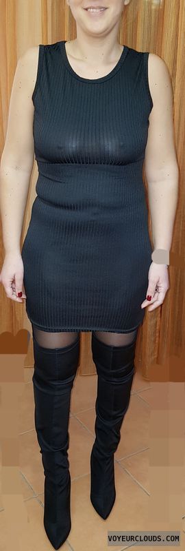 Vestito sexy,  milf,  calze