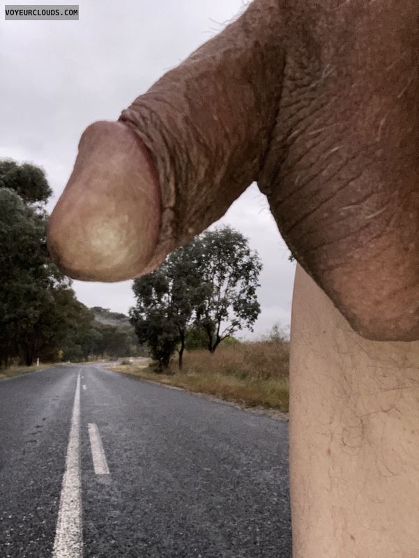 Outdoors penis dick cock