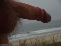 For The Girls Who Like To See A Cock At The Beach