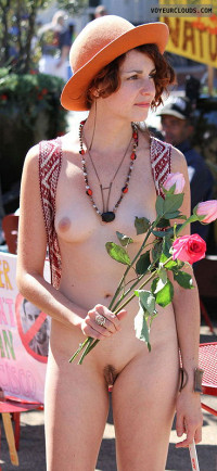 Nude In Public